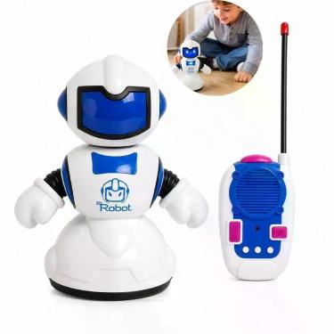 Imagem de Robô controle remoto infantil luz som movimento interativo eletrônico 