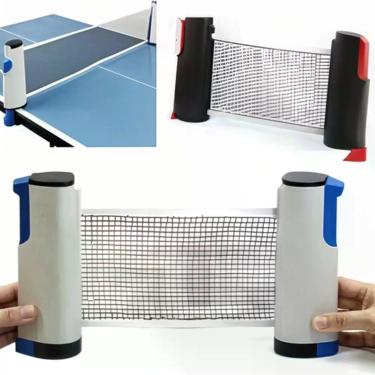 Imagem de Rede Ping Pong Retrátil Tênis De Mesa Até 1,65m Universal
