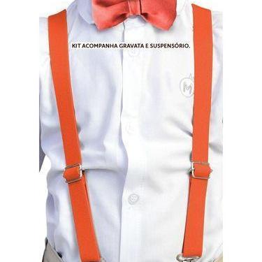 Imagem de Kit Suspensório Infantil + Gravata borboleta infantil varias cores - M