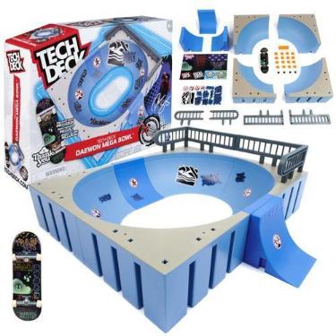 Imagem de Tech Deck Daewon Mega Bowl Pista Skatepark Fingerboard Park Creator -