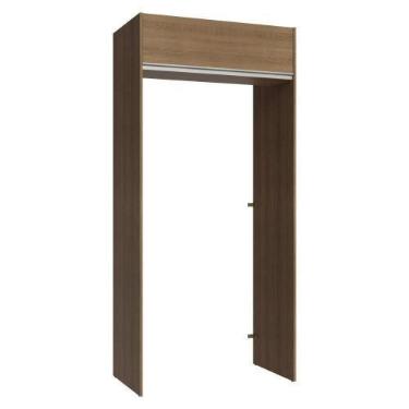 Imagem de Porta-geladeira 103 Cm 1 Porta Basculante Rustic Glamy Madesa Rustic