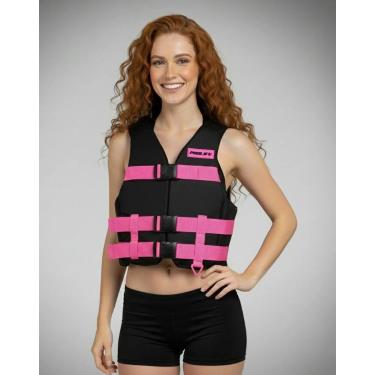 Imagem de Colete Flutuador Simetria Spectrum, Rosa, G (Até 90Kg)