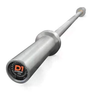 Imagem de Barra Reta Olímpica 1,20m Hard Chrome 4 Rolamentos Grip 28mm Suporta 3