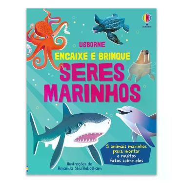 Imagem de Seres Marinhos: Encaixe e brinque - Usborne