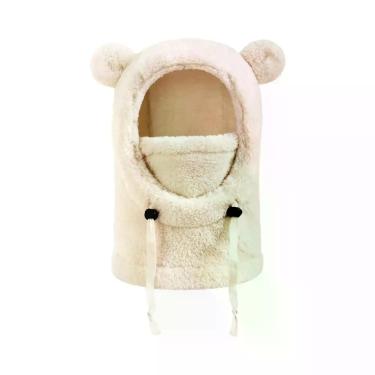 Imagem de Cachecol De Veludo Protetor De Orelhas Para Meninos, Gorro De Uma Peça