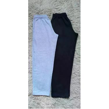 Imagem de Calça moletinho masculina esportiva 3 bolsos cós c/ elastico - Sara Co