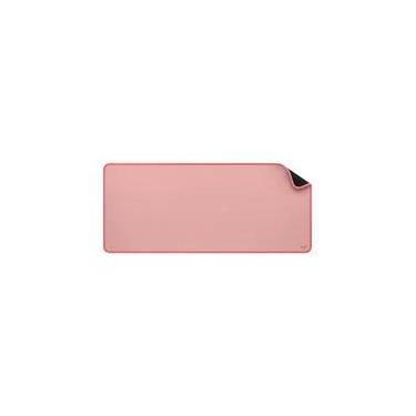 Imagem de Mousepad Desk Mat Logitech Studio Series, Grande 300x700mm, Antiderrapante, Design Resistente a Respingos, Rosa - 956-000048