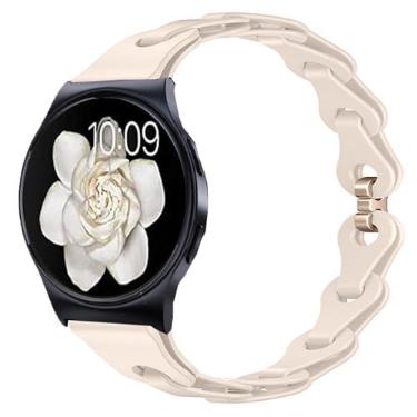 Imagem de Compatível com pulseiras de substituição para Moto Watch 120, 18 mm, 20 mm e 22 mm, de silicone elástico, compatível com smartwatch Moto 40, 70, 100, 120, 360 3ª geração 2020 (pulseira de tamanho de