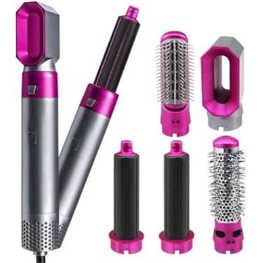 Imagem de Secador Escova Modeladora 5 em 1 - Encaixes 220V (EU)