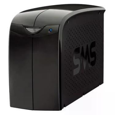 Imagem de Nobreak SMS Station II, 600VA, Entrada Bivolt, Saída 115V, 4 Tomadas, Preto - 27395.