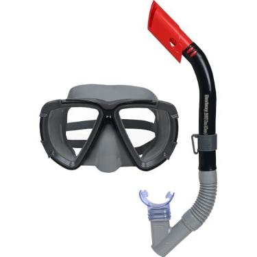 Imagem de Bel - Kit Snorkel Adulto Dominator com Máscara de Mergulho Cores Sortidas