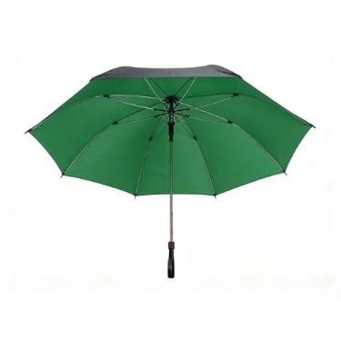 Imagem de Guarda Chuva Grande Automático Tecido Com Blackout Reforçado Proteção Solar (Verde,1)