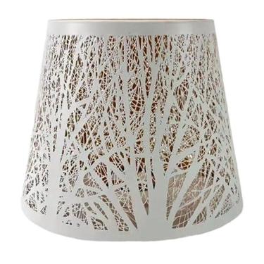 Imagem de Bothyi Abajur de metal, abajur moderno, para parede, luminárias de chão, sala de estar, decoração de casa, fazenda, Branco Pequeno