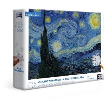 Imagem de Toyster - Quebra-cabeça: Vincent Van Gogh - A Noite Estrelada - 1000 peças - Game Office