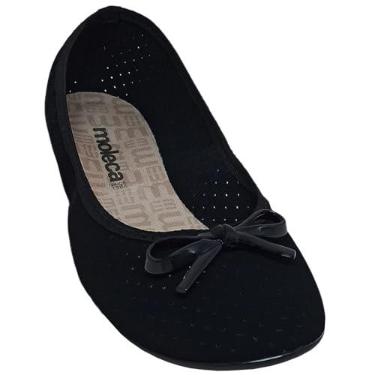 Imagem de Sapatilha Feminina Moleca 5726.115 Preto 38