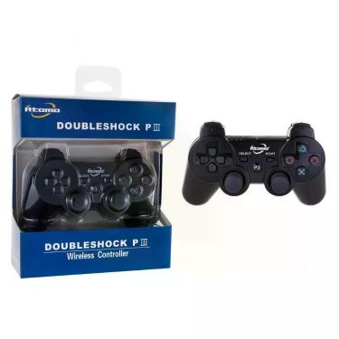 Imagem de Controle Sem Fio Playstation 3 Ps3 Doubleshock 3 Joystick Wireless