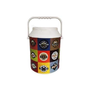Imagem de Cooler Térmico Empório Personalizado 12 Litros Para Até 16 Latas Estil