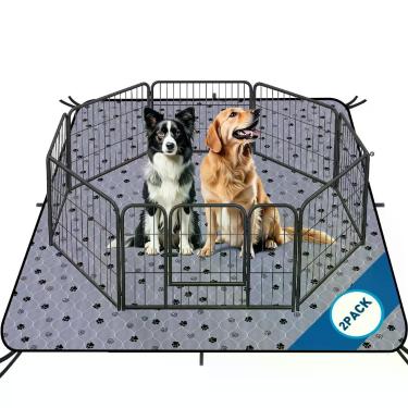 Imagem de Tapetes Higiênicos Reutilizáveis Fostanfly 183x183cm Kit com 2 Unidade