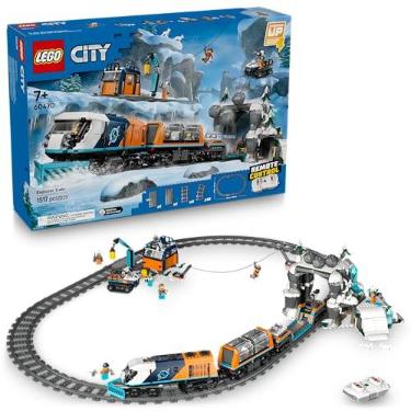 Imagem de LEGO City Trains Trem Expresso Polar Ártico dos Exploradores 60470