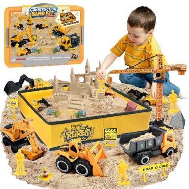Imagem de Kit de construção de castelo de areia BEIREG com areia mágica