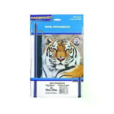 Imagem de Papel Masterprint Fotografico Glossy 230G A4 20Fls Der4