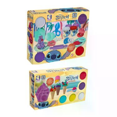 Imagem de COMP Kit Confeitaria e Sorveteria Brinquedo Infantil do Stitch Cotiplá