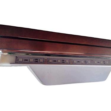 Imagem de Refletor Linear 60cm para Iluminação de Led RGB para Cascata de Piscina