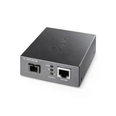 Imagem de Conversor de Mídia WDM TL-FC111B-20 Conversão de Sinais Elétricos para Ópticos Tecnologia WDM Bivolt TP-Link
