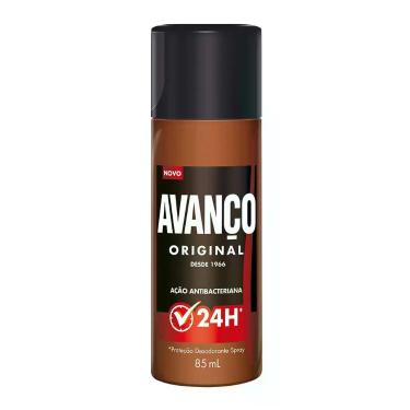 Imagem de Desodorante Avanço Original Spray Antibacteriano 24h com 85ml - Avanco