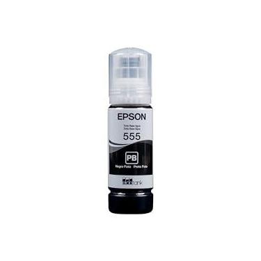 Imagem de Garrafa De Tinta Original Epson Ecotank T555 Preta Fotográfica - T555120