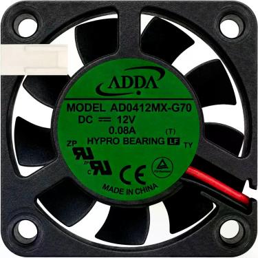 Imagem de Cooler Ad0412mx-g70 12v 0.08a 0.96w 2l 2p 40x40x10mm B1 - ADDA