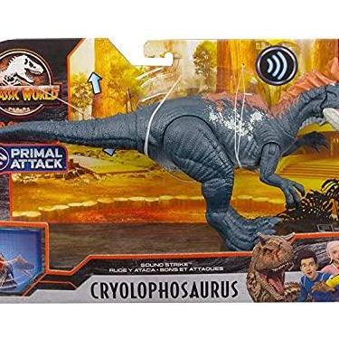 Imagem de Boneco Dinossauro Cryolophosaurus Primal Attack Jurassic World Mattel