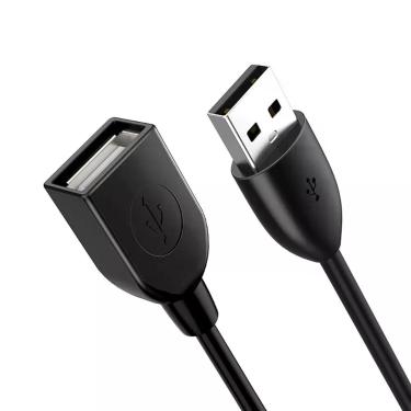 Imagem de Cabo Extensor Extensão USB 2.0 Macho x Fêmea 3m CableTime
