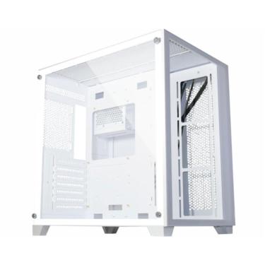 Imagem de Gabinete Gamer K-Mex Space ATX W2R4 - Lateral e Frontal em Vidro Temperado - USB 3.0 - ATX - Branco