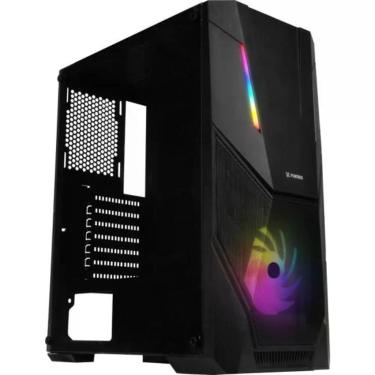 Imagem de Gabinete Gamer Fortrek Mid Tower Black Hawk Rgb Preto