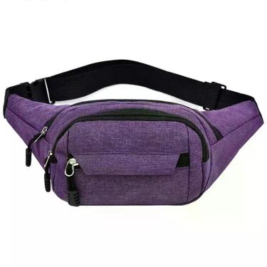 Imagem de Bolsa De Cintura Multifuncional Unissex De Grande Capacidade, Resisten
