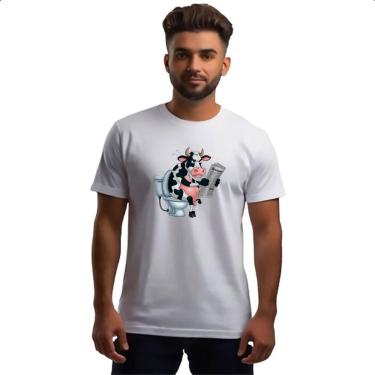Imagem de Camiseta Unissex Vaca na sala de forca - Alearts, G