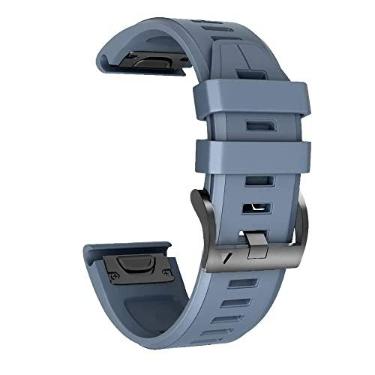Imagem de DFAMIN 22 26mm pulseira de relógio inteligente para Coros VERTIX2 Vertix 2 Smartwatch Silicone Quick Easy Fit Para Garmin Fenix 7 7X Pulseira (Cor: Médio, Tamanho: 22mm Fenix 7)
