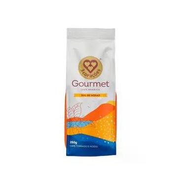 Imagem de Café Torrado e Moído Sul de Minas Gourmet 3 Corações Pacote 250g