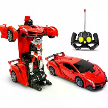 Imagem de Carrinho 2 em 1 Controle Remoto Transforma em Robô Super Lamborguini V