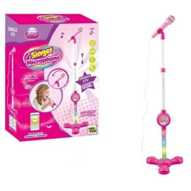 Imagem de Microfone Karaoke Para Crianças Compacto e Portátil - GBG STORE