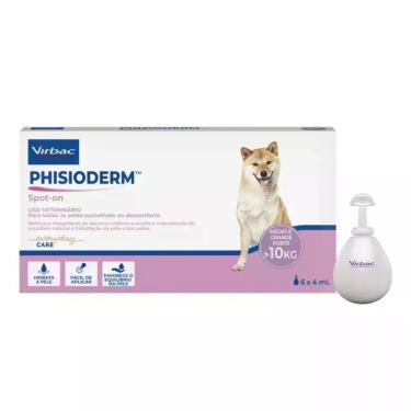 Imagem de Phisioderm Spot On 4 Ml 6 Pipetas Virbac Pele E Pelagem
