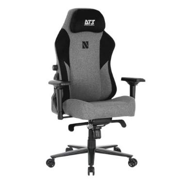 Imagem de Cadeira Gamer DT3 Nero, Revestimento com Tecido DT3 Max2Weave, almofada magnética, apoio lombar integrado, braços 4D+, suporta até 140 e altura máx. de 1,85m(Graphite)