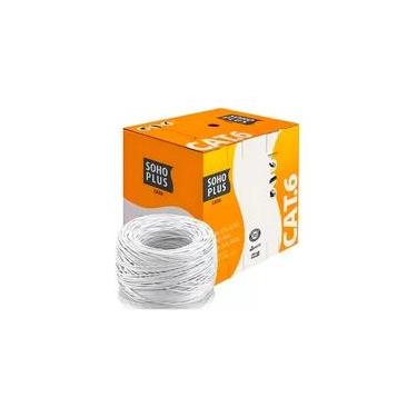 Imagem de Cabo de Rede CAT.6 Furukawa SOHOPLUS, 305 Metros, Branco - 23400199