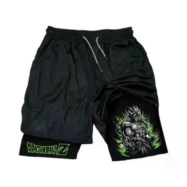 Imagem de Shorts Esportivos DBZ Autênticos, Leves E Com Tecnologia De Secagem Rá