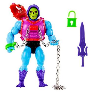 Imagem de Masters of the Universe Origins Figura Deluxe Snake Face 5.6, Multicolorido