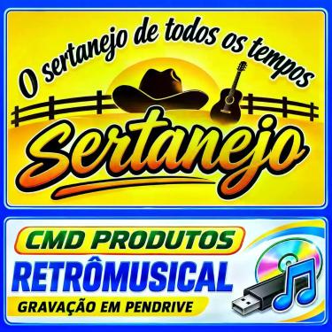 Imagem de Pen Drive 8gb com Músicas - Sertanejo de Todos os Tempos (mp3) Em Past