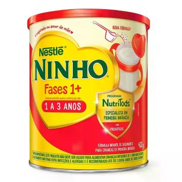 Imagem de Leite em Pó Ninho Fases 1+ Nestlé 400g, 400g, Original