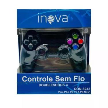 Imagem de Controle Inova Doubleshock, Sem Fio Para PS4, PS TV, PS Now