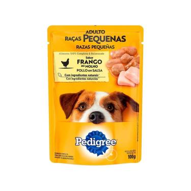 Imagem de Ração Úmida para Cachorro Adulto Sachê - Pedigree Frango ao Molho 100g